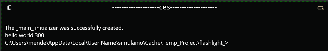 object example